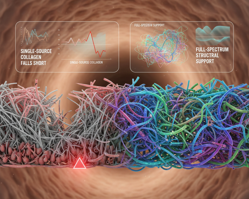 Why Single-Source Collagen Falls Short and Why Full-Spectrum Collagen Matters.