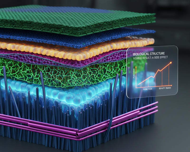 Why Beauty Is a Biological Side Effect, Not the Goal